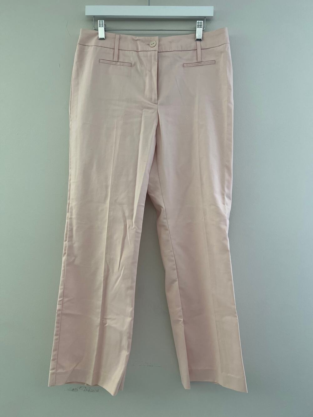 Tribal Stretch Straight Leg Dress Pants Pastel Pink Size 12 SG